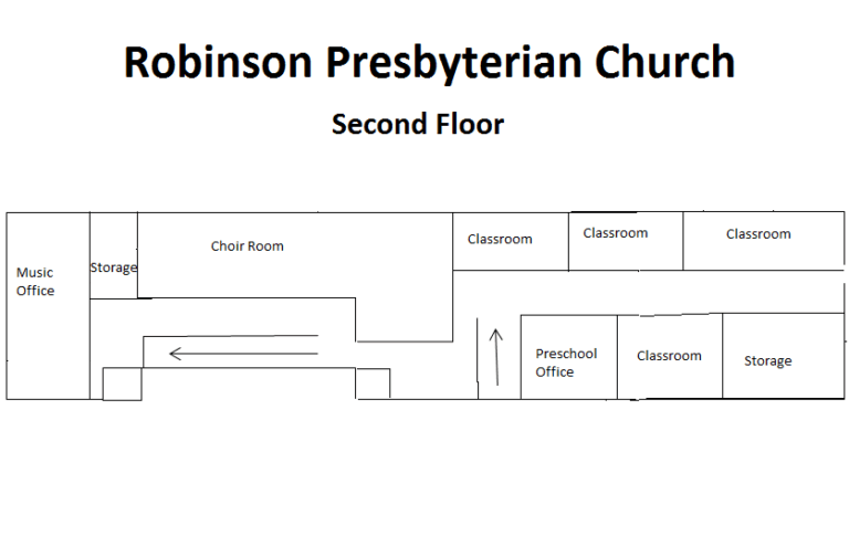 Church Map Second Floor